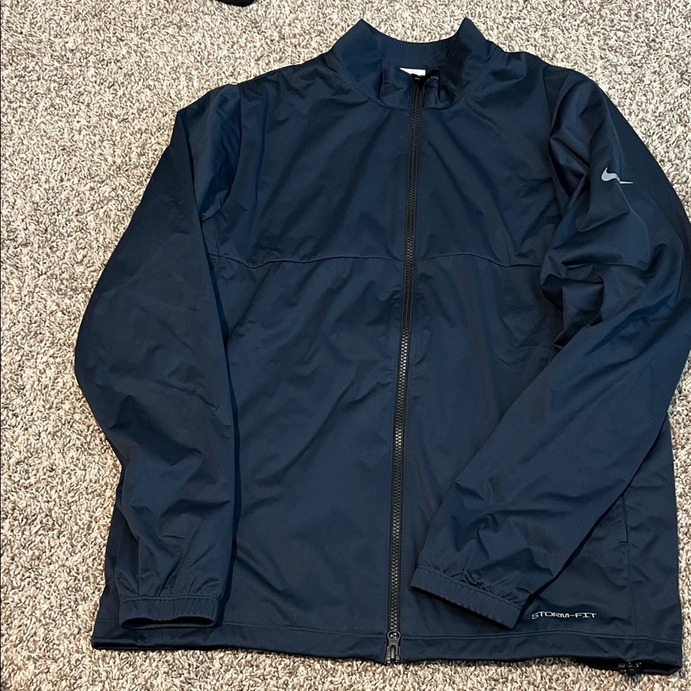 Nike Men's Navy Windbreaker Jacket